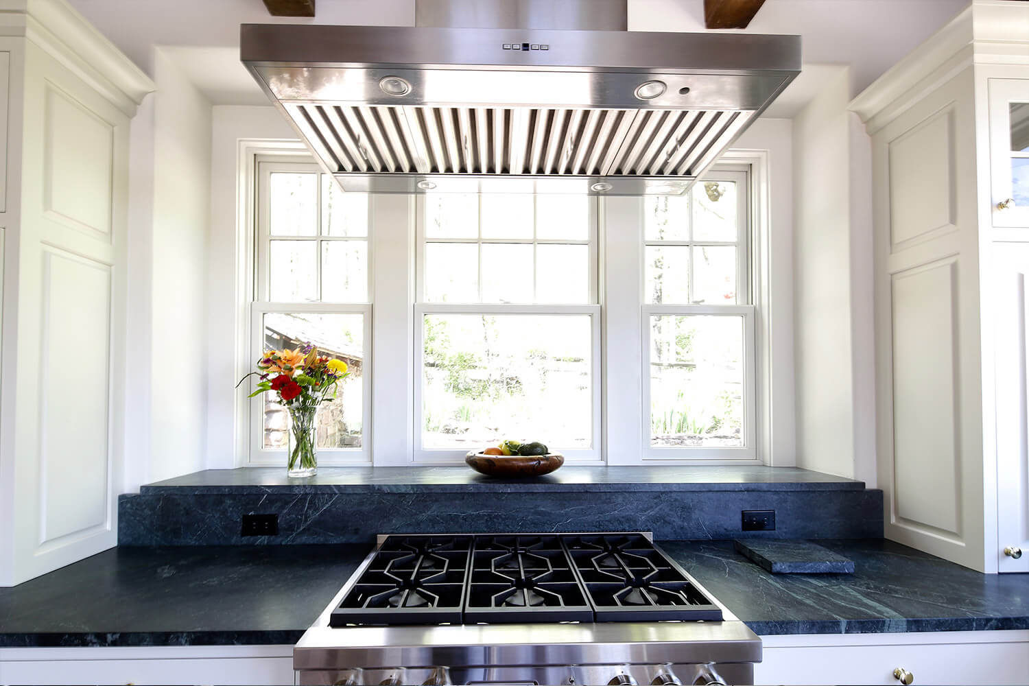 Kitchen window over oven Kitchen remodeling