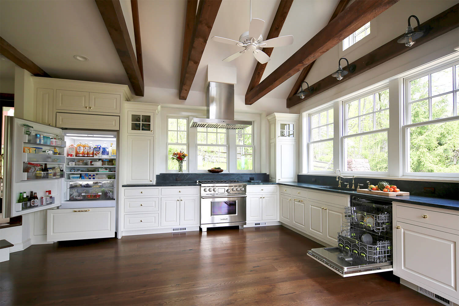 Outside view of sunroom remodel