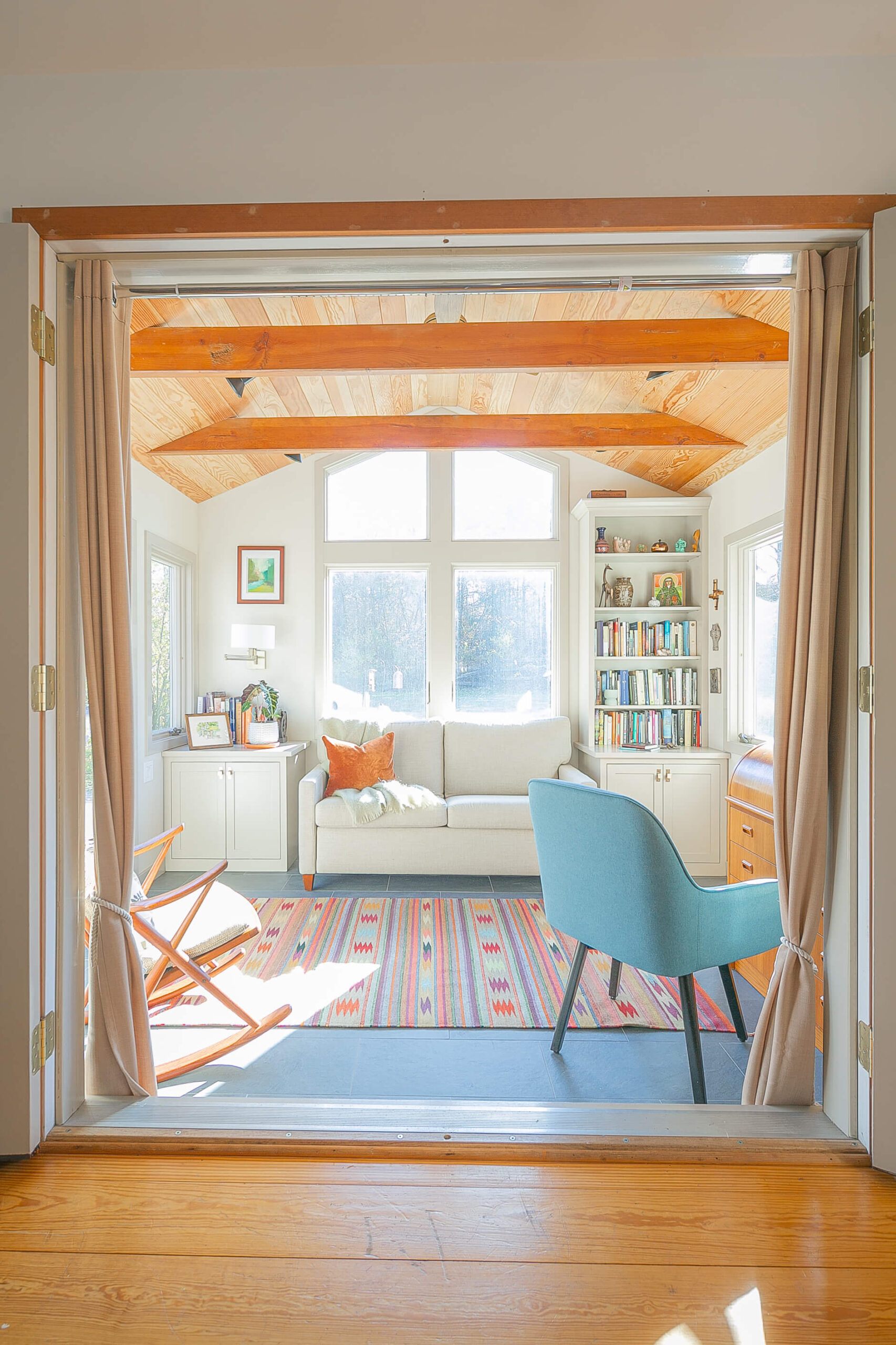 A beautiful sunroom remodel in Stockton nj